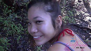Sex travelling with hot petite Asian babe compilation