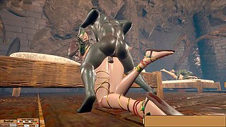 Goblin cave, hentai, porno game