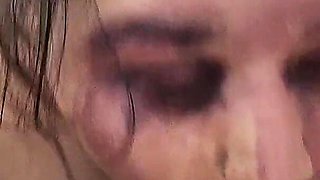 I Suck My Owner's Cock and Balls Until I Extract His Cum, at My Stepbrother's House