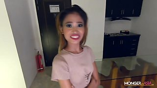 Filipina maid gets ravaged by a monster cock