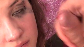Innocent got her throat drilled for the first time