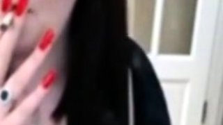 Smoking Princess Tease - Fetish POV Webcam Show