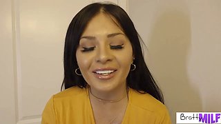 Busty MILF London Rose Gives Probation Officer BJ and Cock Ride