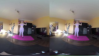 German Blonde Has Lot Of Fun Instead Of Fitness - BlondeHexe