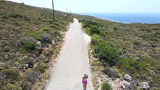 Hitchhiker Peeing 3 Times Through The Window Of A Moving Car