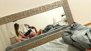 It will be our secret honey....Cheating mom facial