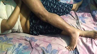 Indonesian Girl Gets Leg Ache While Jumping on Bed the Doctor Comes & Fucks Her