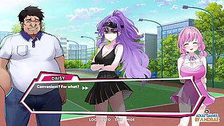 Ep3: Giving Daisy a Creampie - Academy Love Saga: Tennis Angels Ex