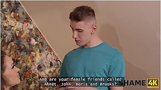 Kristina Grace In Horny Slut Is Fucking At Her Friends Place After Party