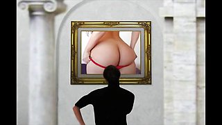 Big round ass Olivia O'Lovely shakes it all over a big cock