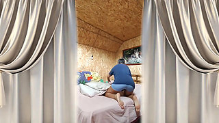 Hot Housewife Lukerya Greets a New Day