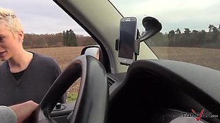 Sex Addict Chick Gets Fuck Of Her Life In The Van