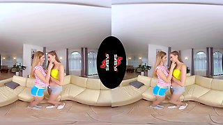 Hands On... Stacy & Stella; Lesbian Pornstar 3d Porn Vr Voyeur Hardcore
