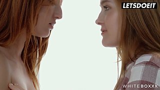 Jia Lissa & Red Fox Lick & Finger Each Other's Wet Pussy in Passionate Lesbian Affair - WhiteboXXX
