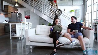 Sloan Harper In Homework With Stepson