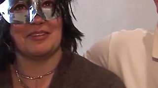 Overlap two housewife casting curvy and skinny