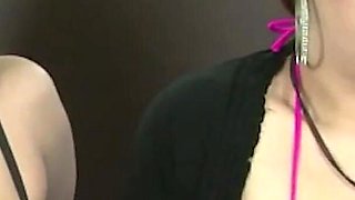 Latina and a Brunette Give an Interview and Then Fuck for the Camera Until Orgasm