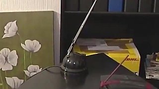 Blonde Office Slut Wants Threesome Fuck