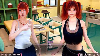 Visual novel, double homework, sexnote