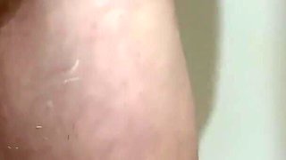 I shave my pussy in the shower in front of my boyfriend