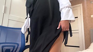 Arab Egyptian Wife with Tight Pussy Gives JOI.