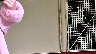 Outdoors Naked Gaping My Pussy and Pissing