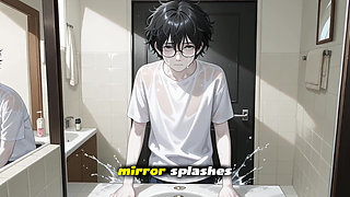 Mega-fucker Awakens: Future Slut Kira Gags on 30cm Virgin Cock in Ai Anime Hentai