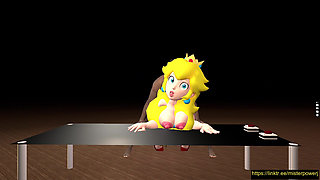 Princess Peach Cheating Mario Doggy Position