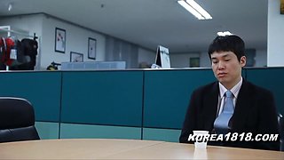 hot korean office milf