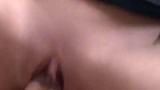 Pretty patient gets both holes fucked hard by two massive cocks
