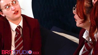 Exciting Jasmine's red head smut