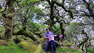 Merciless outdoor spanking punishment for naughty teen