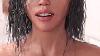 Lisc - Shower Deep Throat with Naughty Stepcousin 8