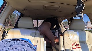 Hubby Creampies Wife in Mall Parking Lot