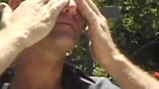 Threesome Sex of Two Busty MILFs Ass Fucked by Big Cock and Fucked with Strapon