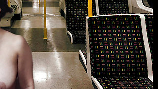 STRIPPING AND MASTURBATING ON METRO WITH ADAMANDEVE AND LUPO