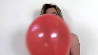 Big boobs camgirl rides her toy on webcam