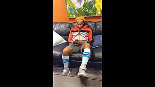 Kennie Jai Jerks off for You After College