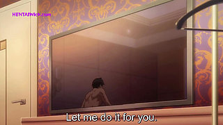Erotic Massage with Happy Ending, Multiple Orgasm for Wet Pussy - Hentai Anime, ENG Sub