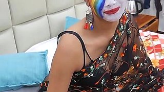 Horny Girlfriend Loves Watching Television While Getting Fucked