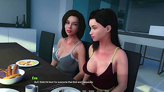 Stepmom Sex and Some Grinding - Away From Home #26 Animated Sex Game