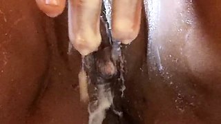 Pink Hollow, Hard Clit, Eating Creampie