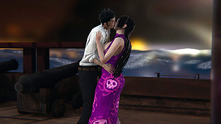 One piece Boa Hancock x Mihawk