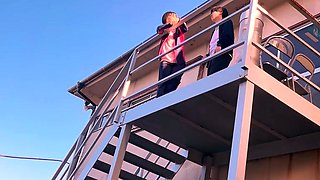 Japanese group sex with pussy licking and fucking
