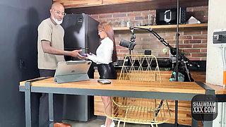 Behind the Scenes Secretary Seduces Boss