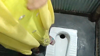 Toilet Sex Video with Girlfriend
