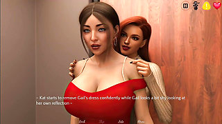 Two girls some fun each other