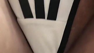 I Spy on My Friend's Big Ass Wife and She Let Me Touch Her Wet Fleshy Pussy