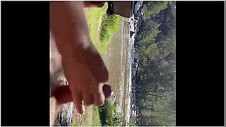 Risky Nude Outdoor Blowjob, Fuck And Handjob