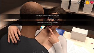 Stepsister Love Office Old Boss